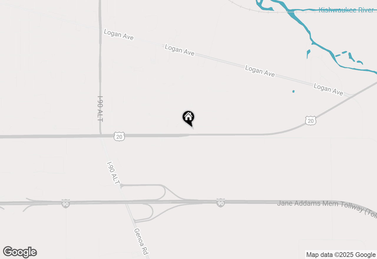 Map of 2803 Huntington Drive, Belvidere, IL 61008