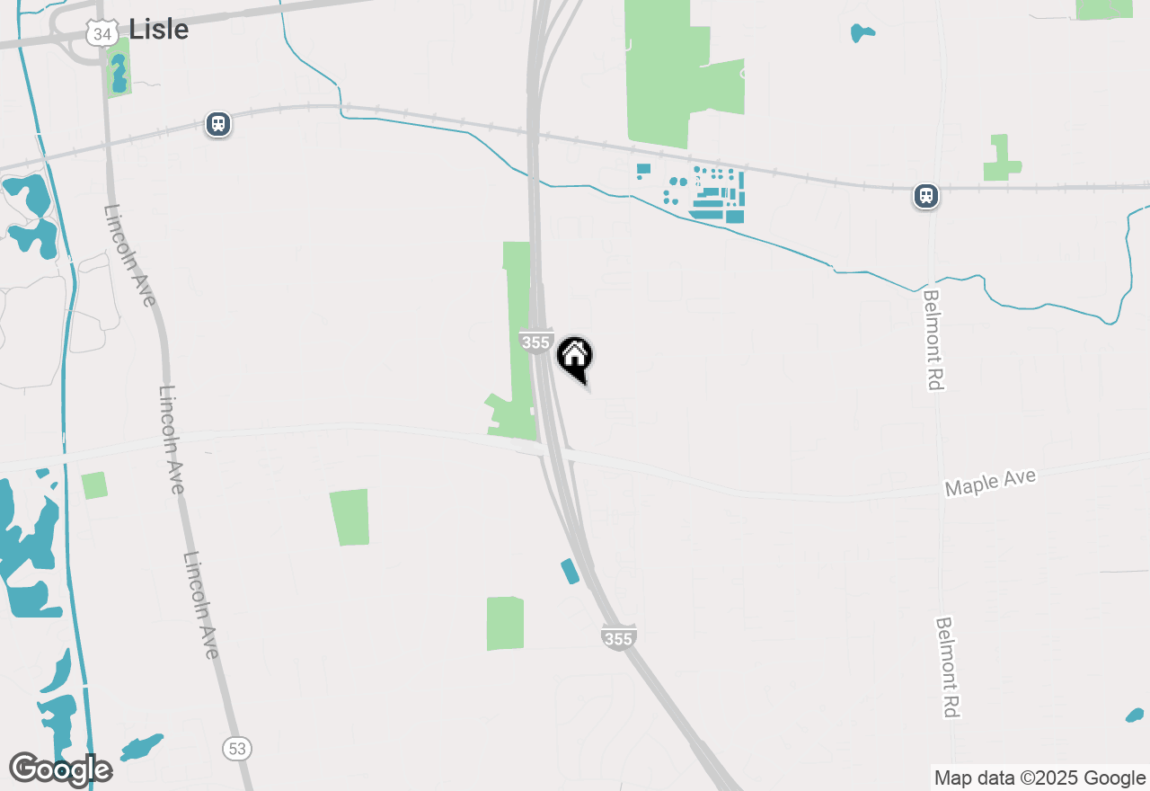 Map of 5400 Walnut Avenue #208, Downers Grove, IL 60515