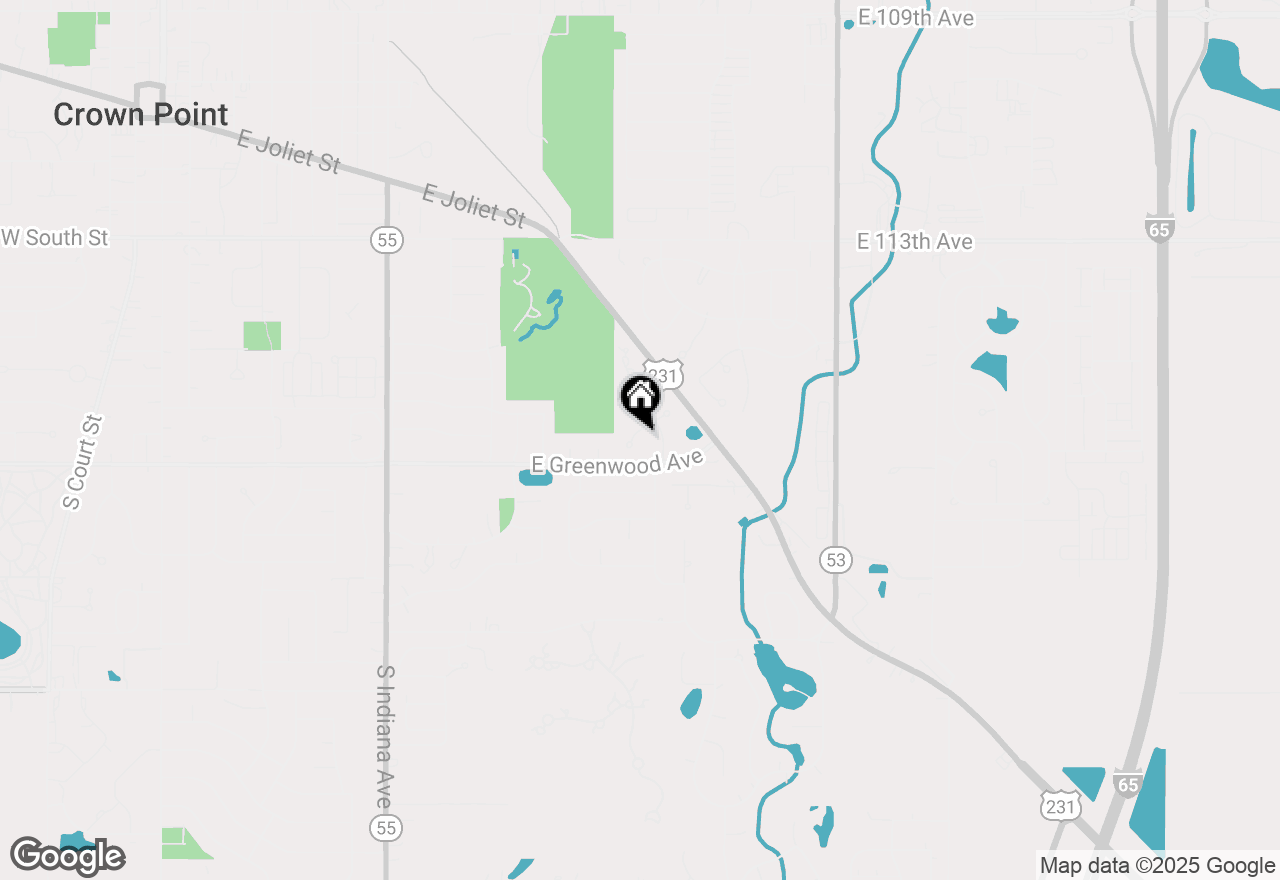 Map of 1251 Covington Court, Crown Point, IN 46307