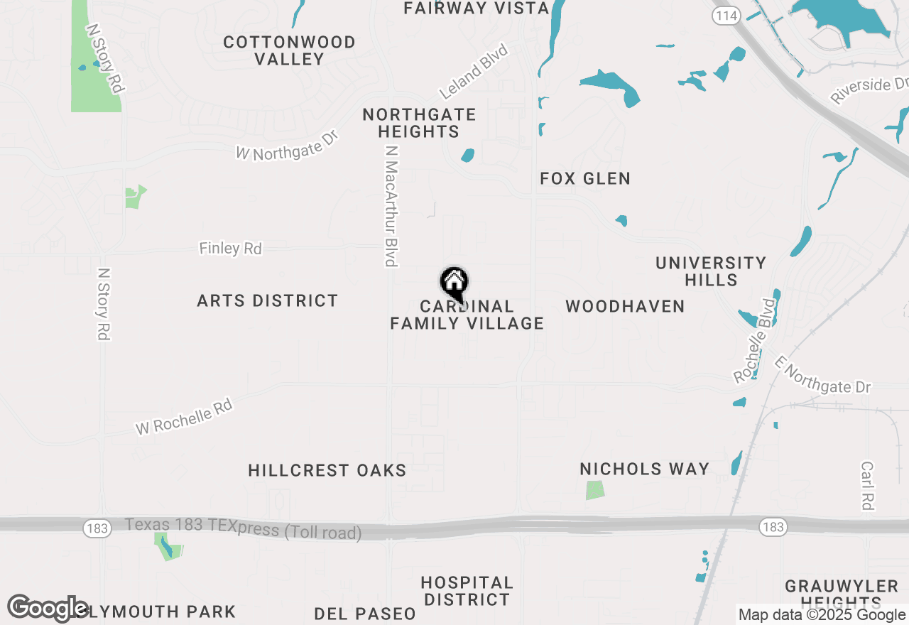 Map of 3118 New Haven Street, Irving, TX 75062