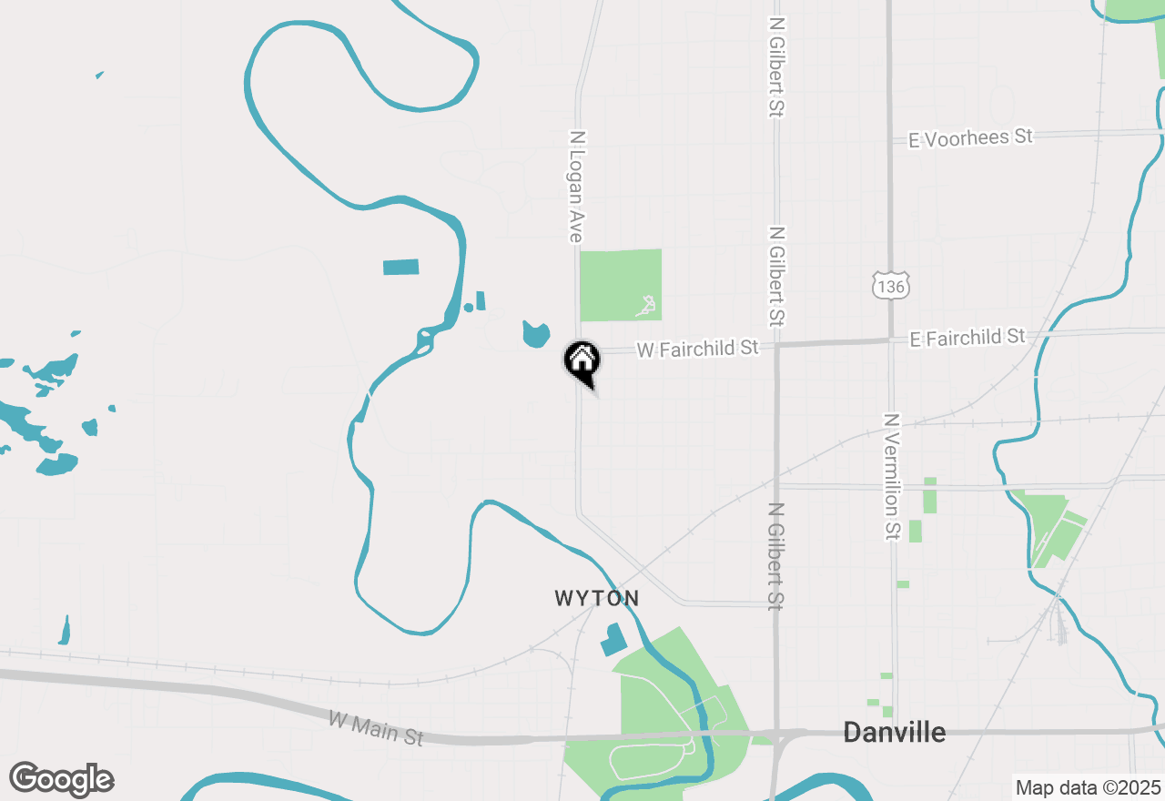 Map of 737 N Logan Avenue, Danville, IL 61832