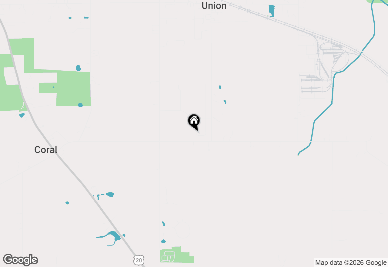 Map of 7443 Alexandra Lane, Union, IL 60180