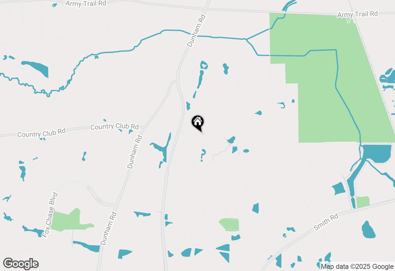 Map of 3104 Royal Fox Drive, St. Charles, IL 60174