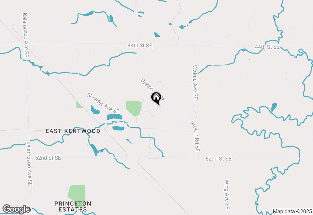 Map of 2527 Bridgeport Lane Se, Grand Rapids, MI 49508