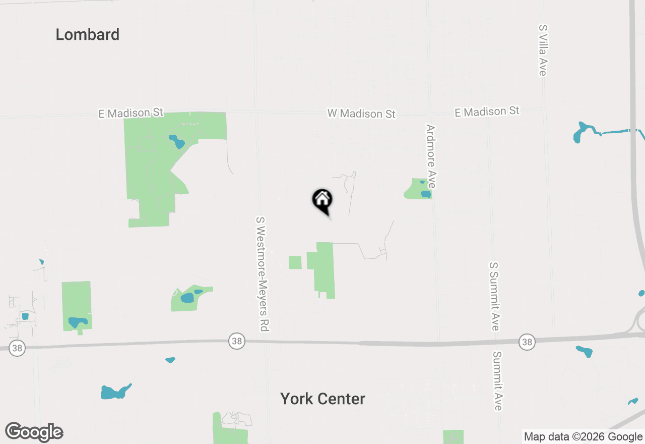 Map of 1159 E Addison Avenue, Lombard, IL 60148