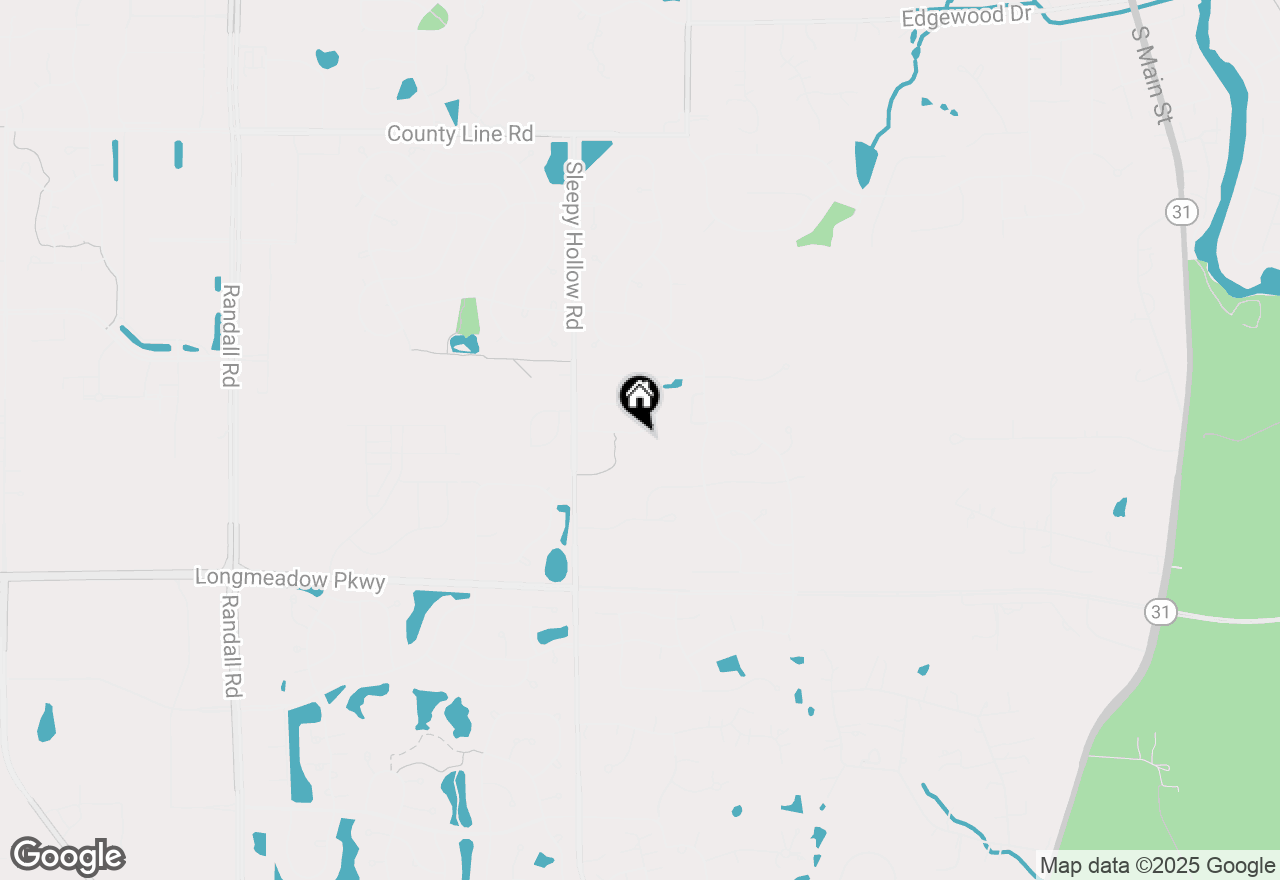 Map of 1641 Foster Circle, Algonquin, IL 60102