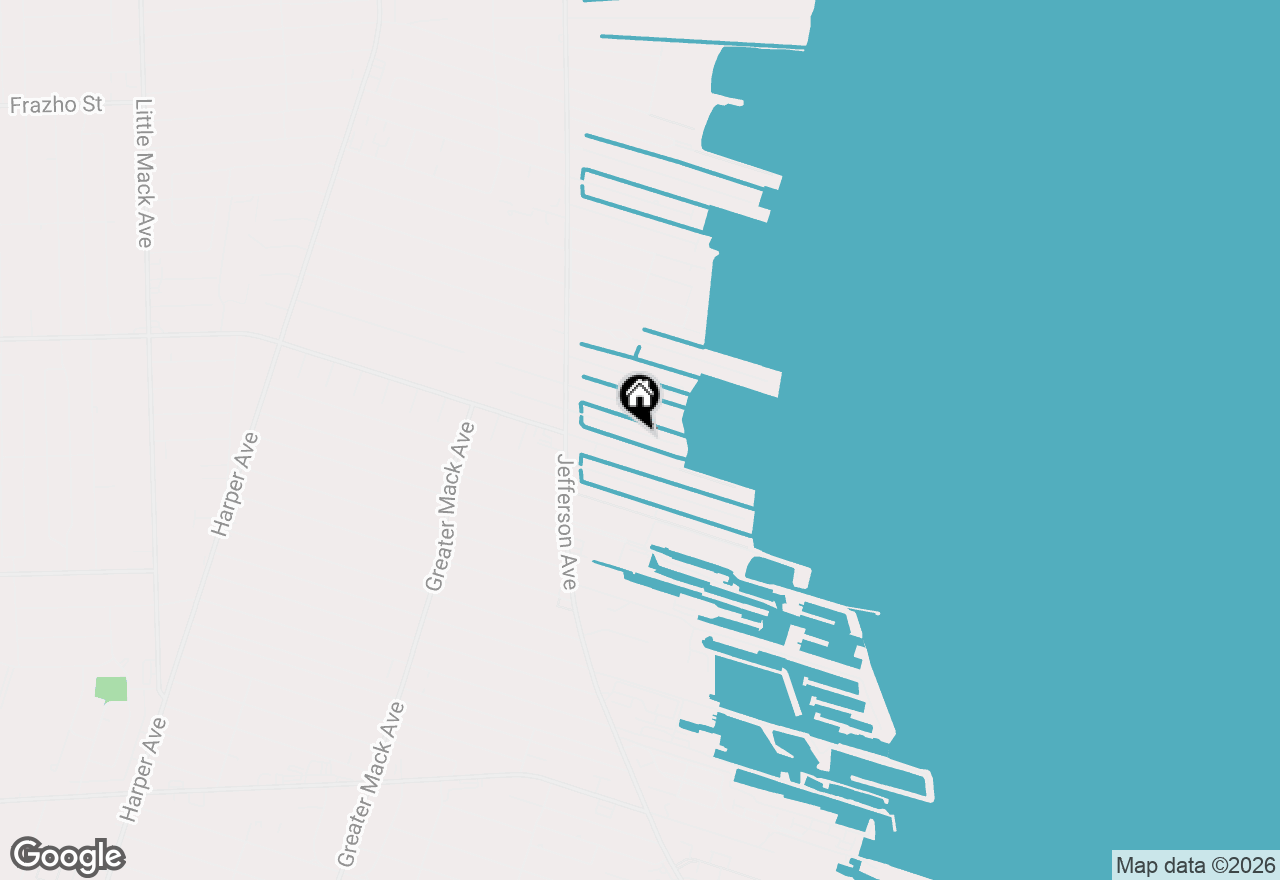 Map of 22482 Beach Street, St Clair Shores, MI 48081