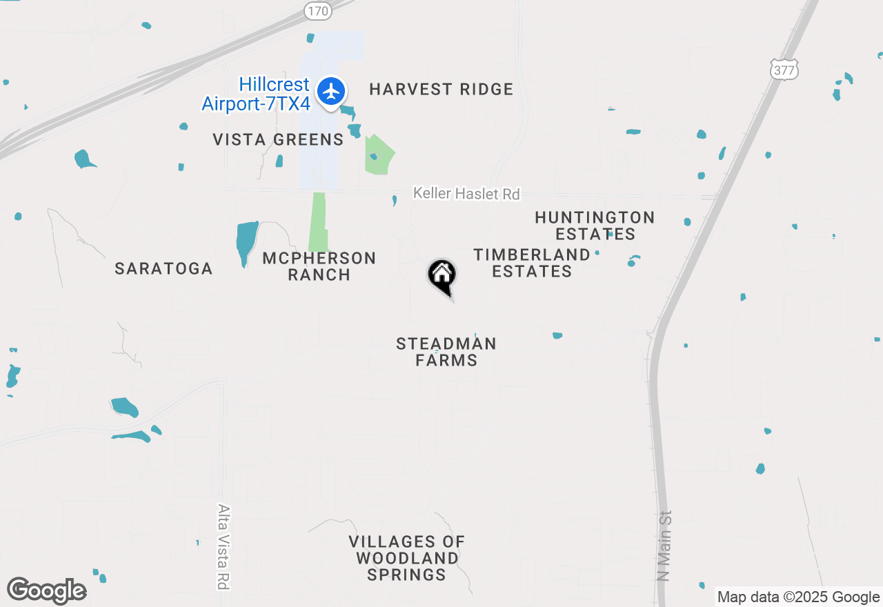 Map of 4225 Rustic Timbers Drive, Fort Worth, TX 76244