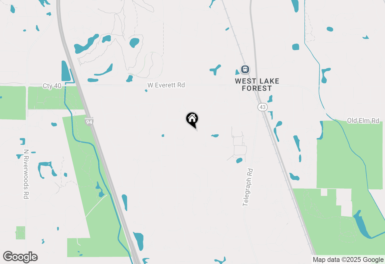 Map of 1441 Lawrence Avenue, Lake Forest, IL 60045