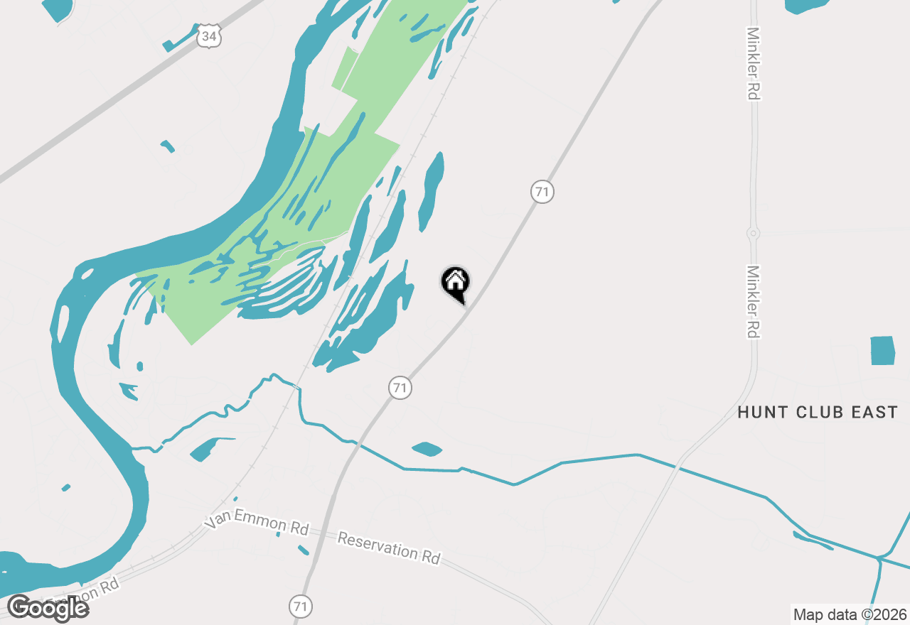 Map of 7319 State Route 71, Yorkville, IL 60560