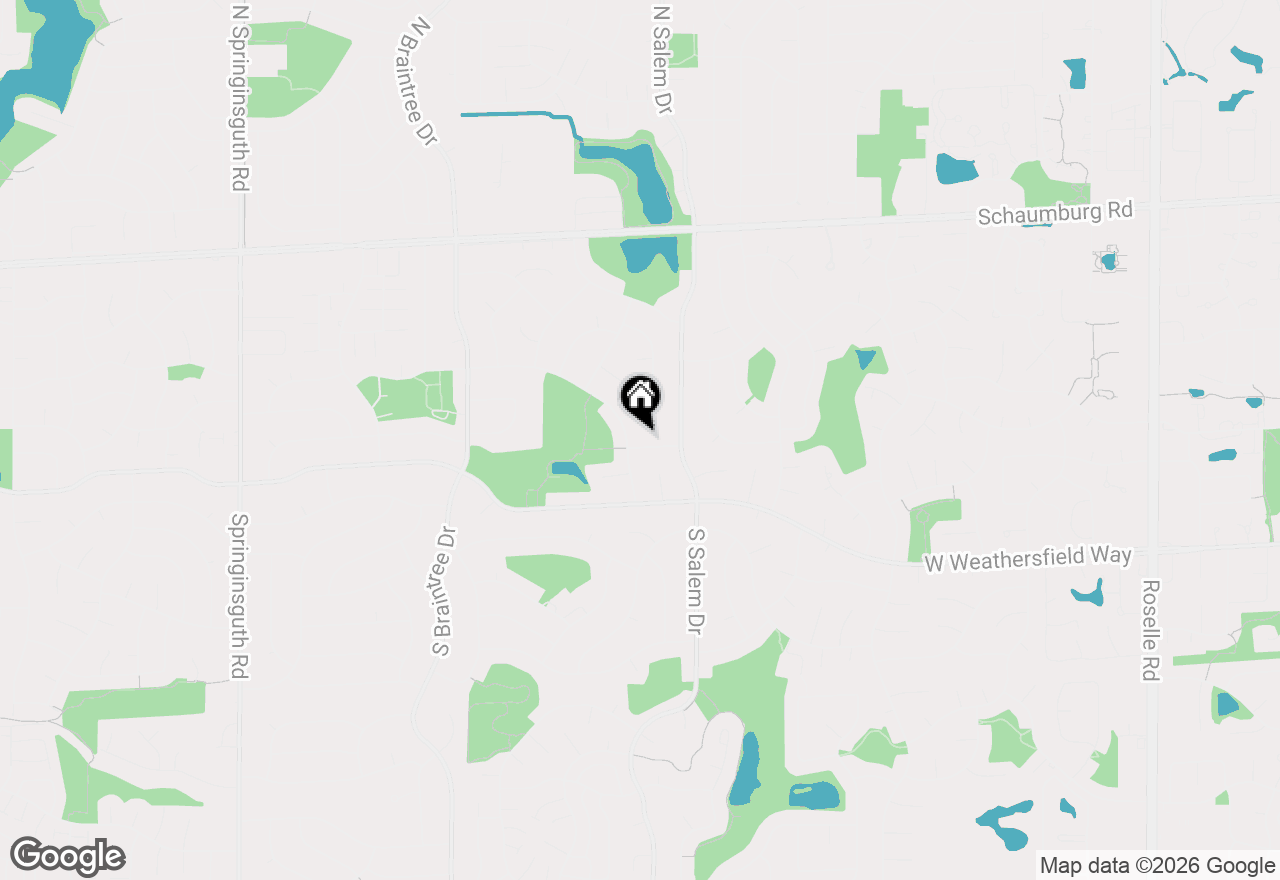 Map of 900 Georgean Lane, Schaumburg, IL 60193