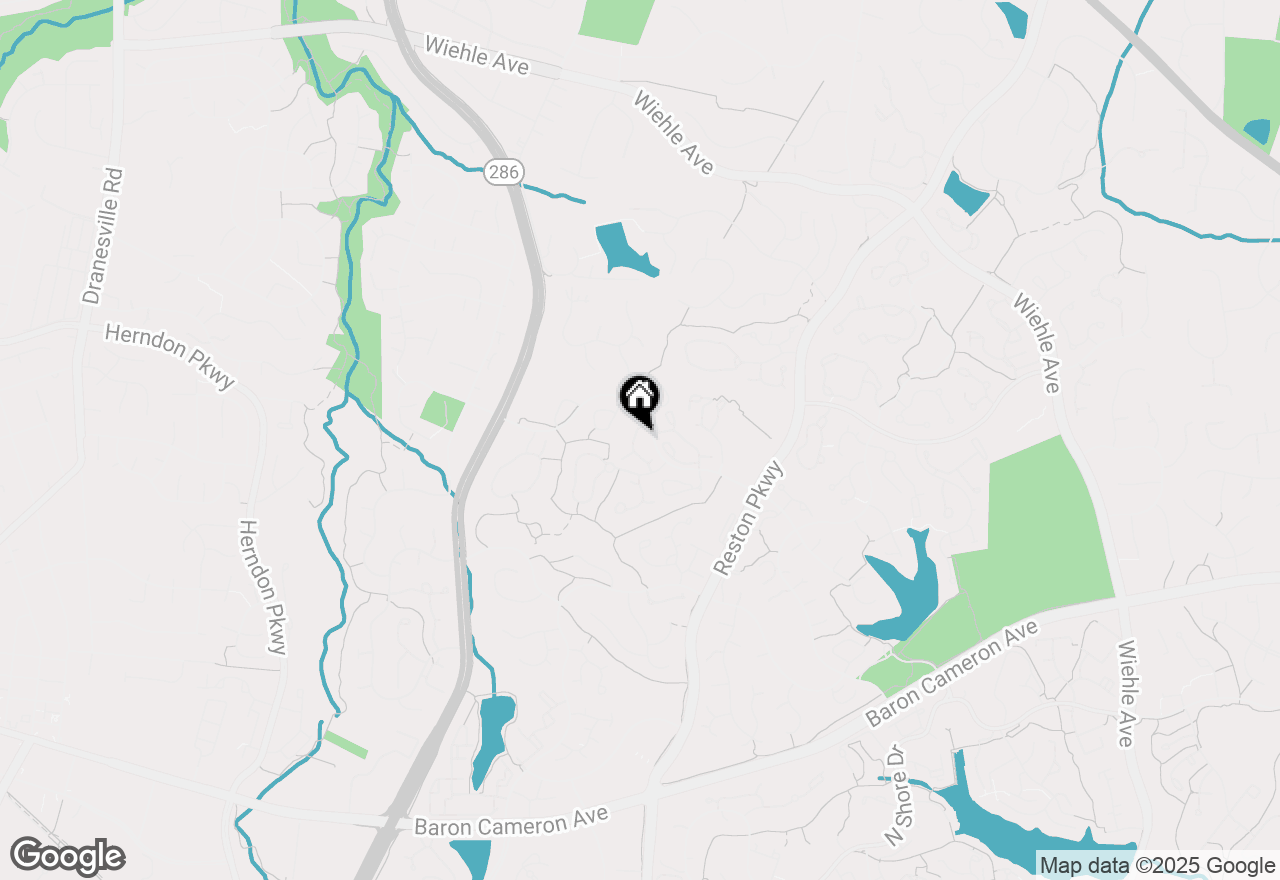 Map of 1539 Woodcrest Drive, Reston, VA 20194