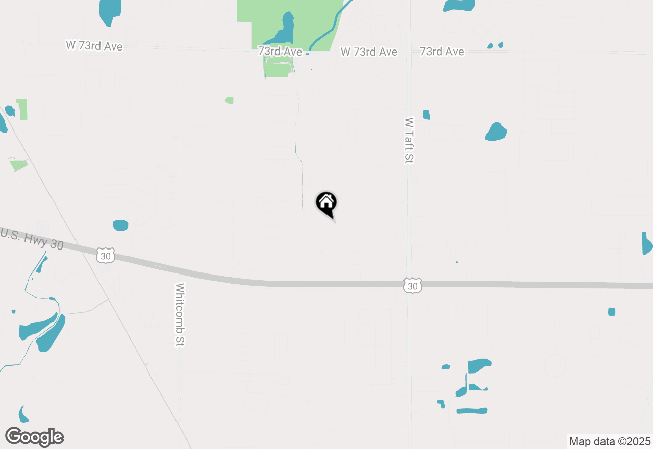 Map of 2908 W 79th Court, Merrillville, IN 46410