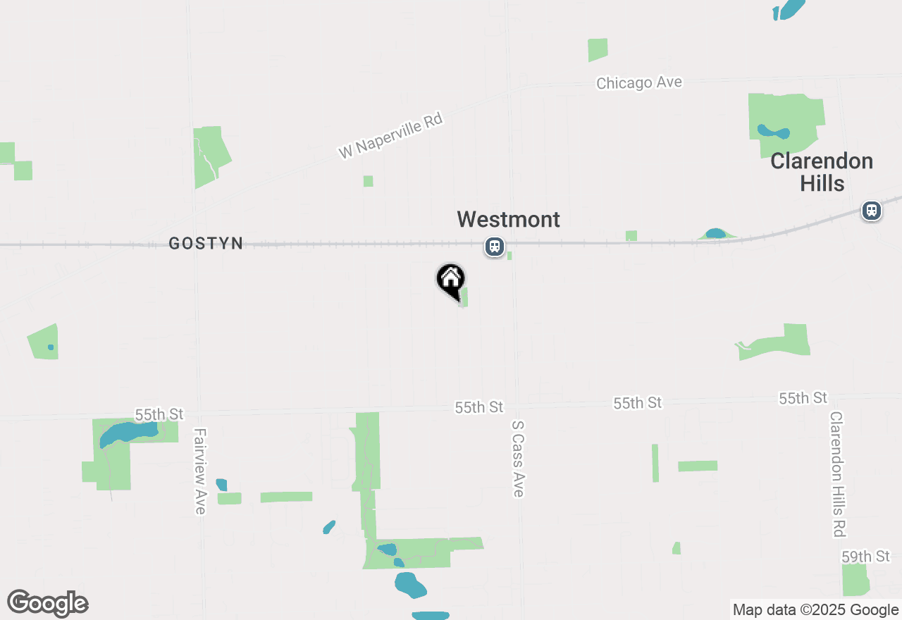 Map of 123 S Adams Street, Westmont, IL 60559