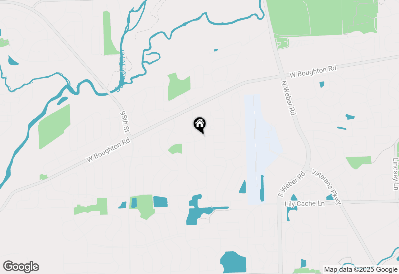 Map of 1499 Shagbark Drive, Bolingbrook, IL 60490