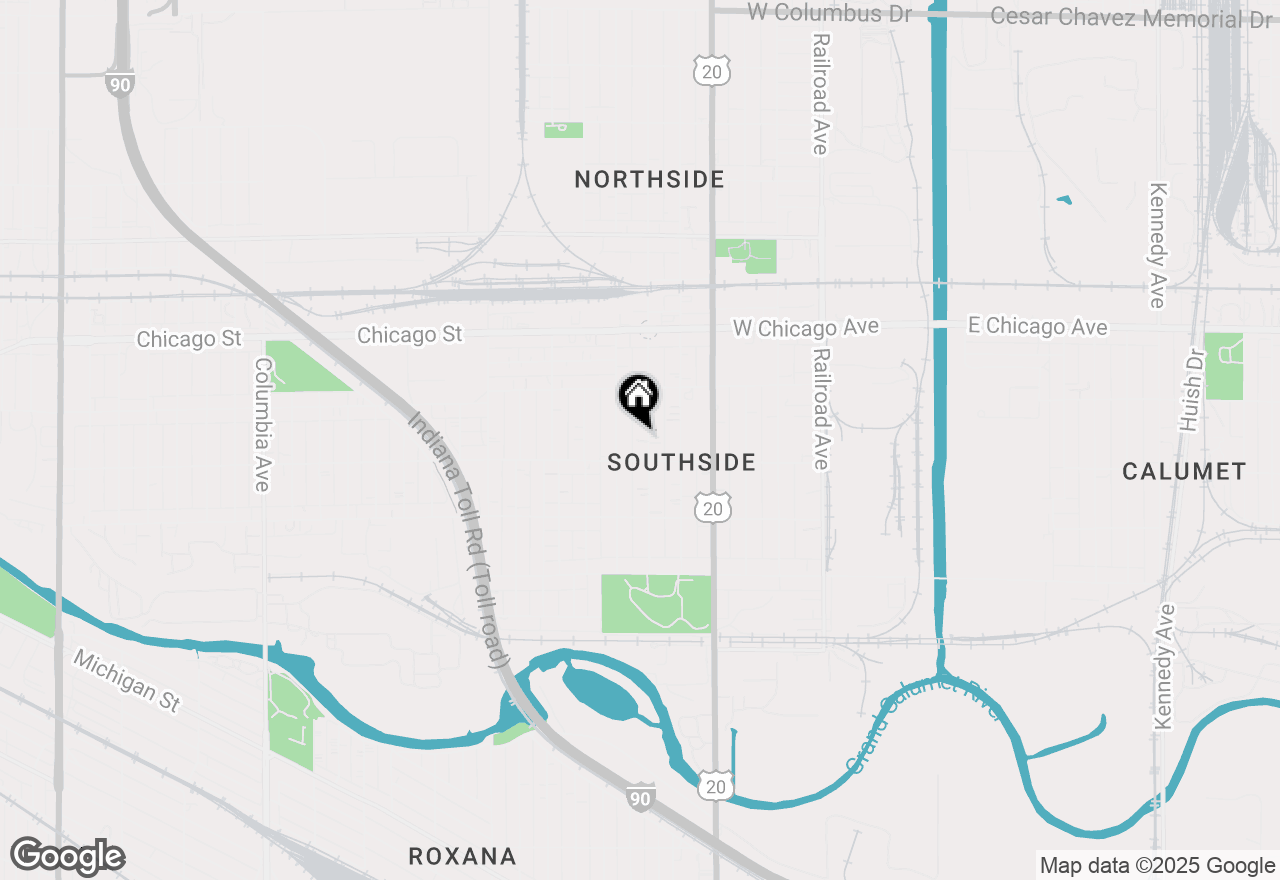 Map of 4848 Baring Avenue, East Chicago, IN 46312