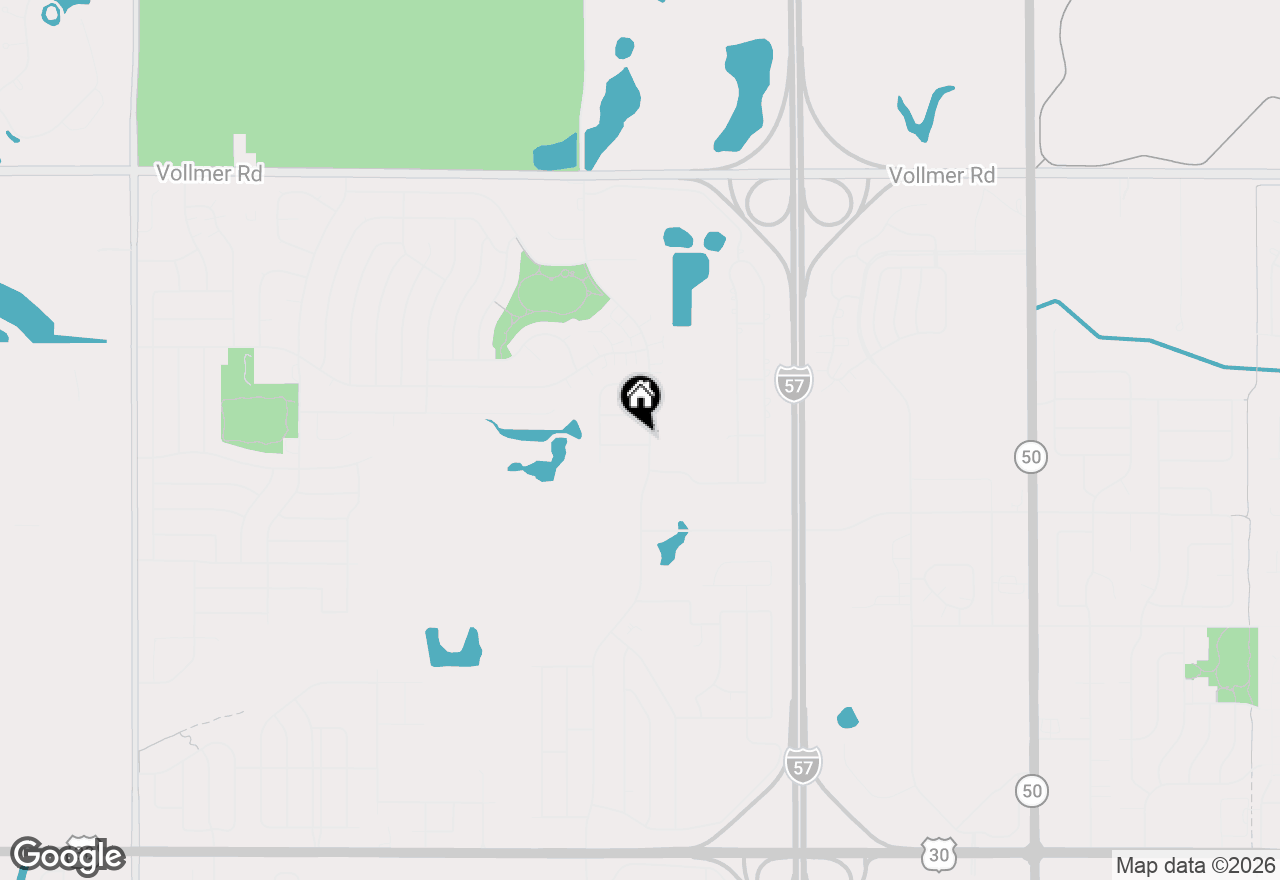 Map of 322 Central Avenue, Matteson, IL 60443