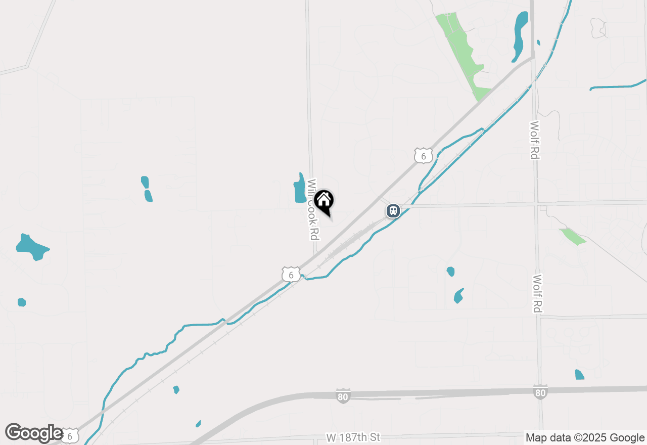 Map of 17935 Lennan Brook Lane, Orland Park, IL 60467