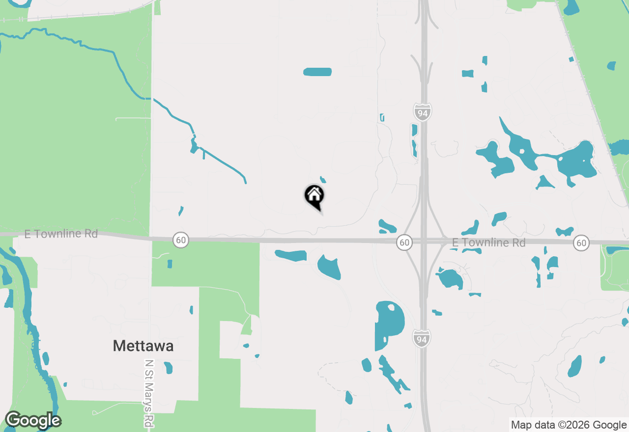 Map of 26083 N Farwell Road, Mettawa, IL 60045