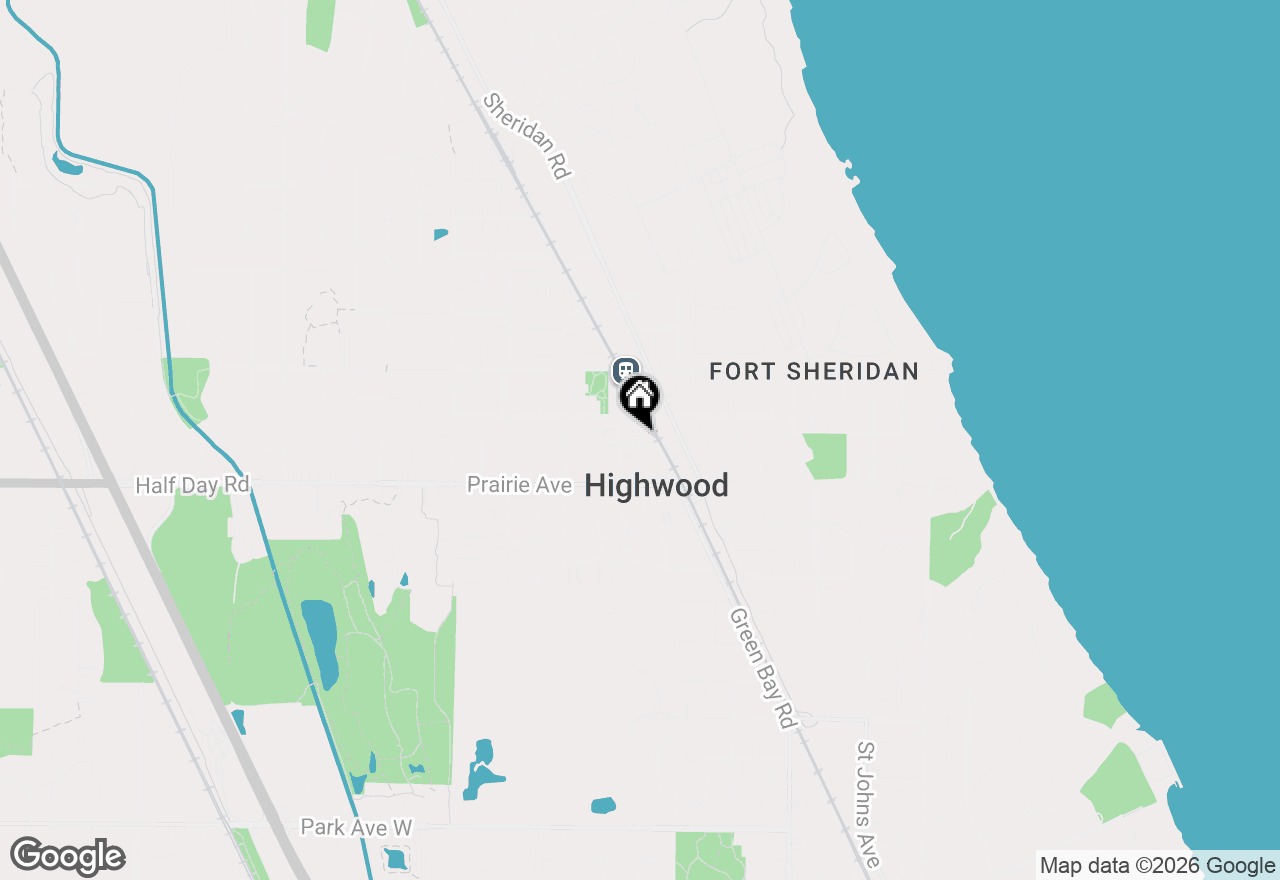 Map of 246 Green Bay Road #304, Highwood, IL 60040