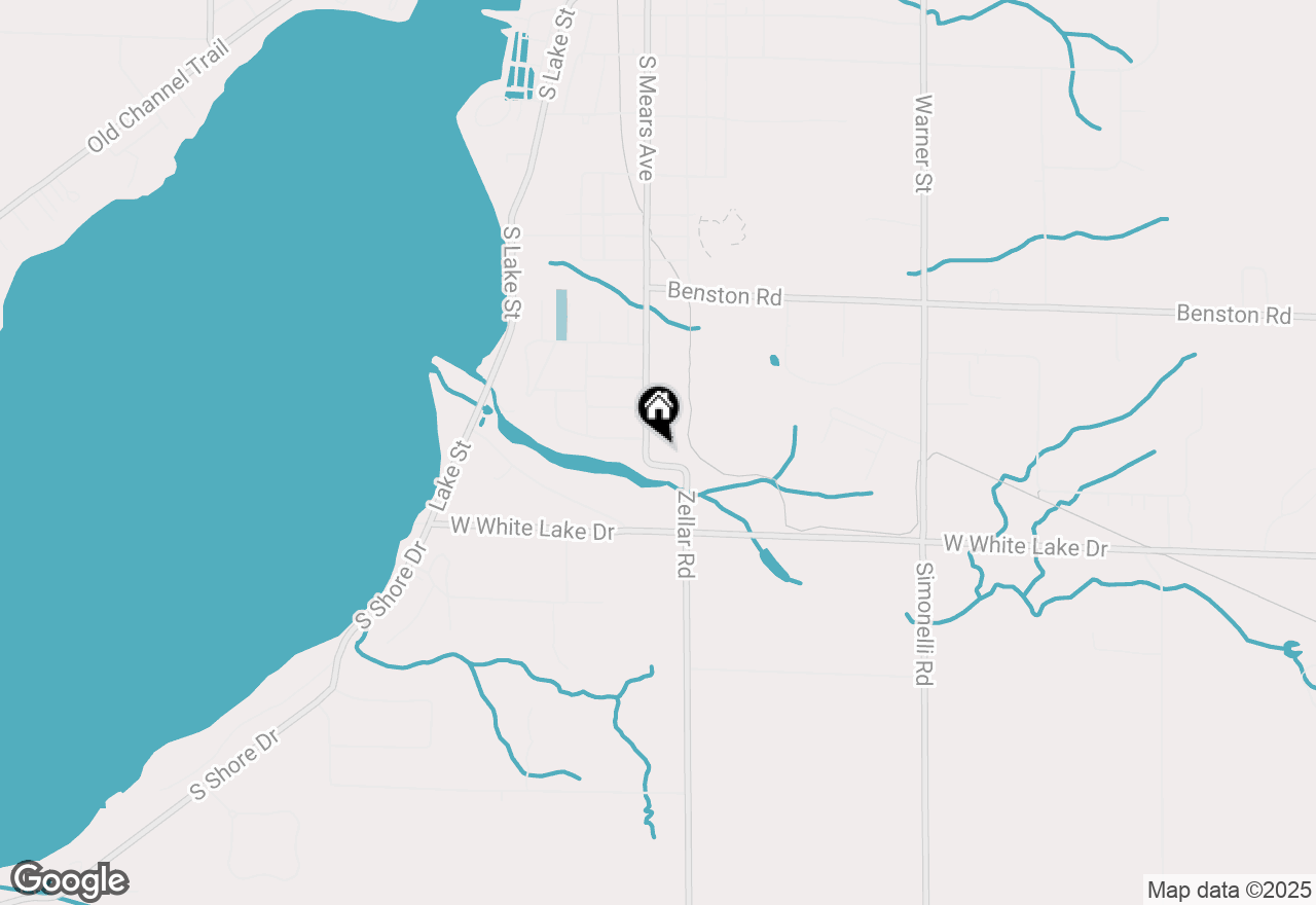 Map of 1821 S Mears Avenue, Whitehall, MI 49461