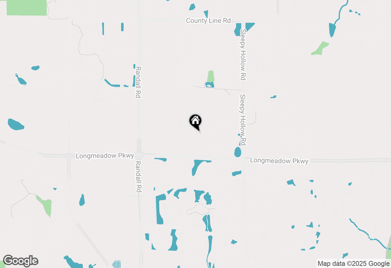 Map of 150 Newburgh Lane, Algonquin, IL 60102