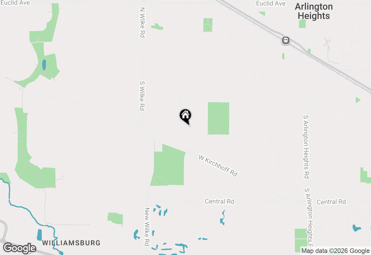 Map of (Address confidential), Arlington Heights, Illinois 60005