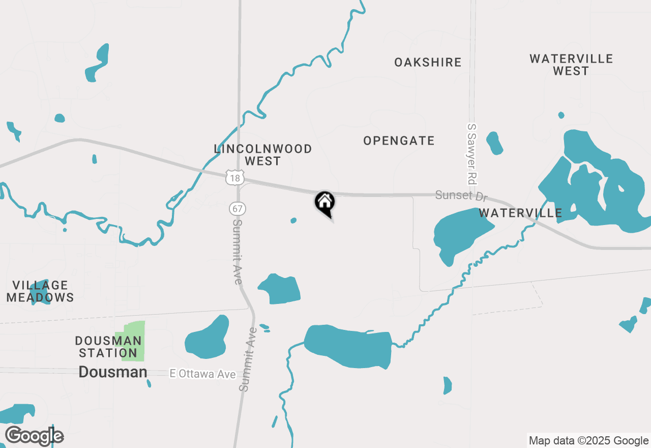 Map of 436 Ingleside Ct #LT55, Oconomowoc, WI 53066