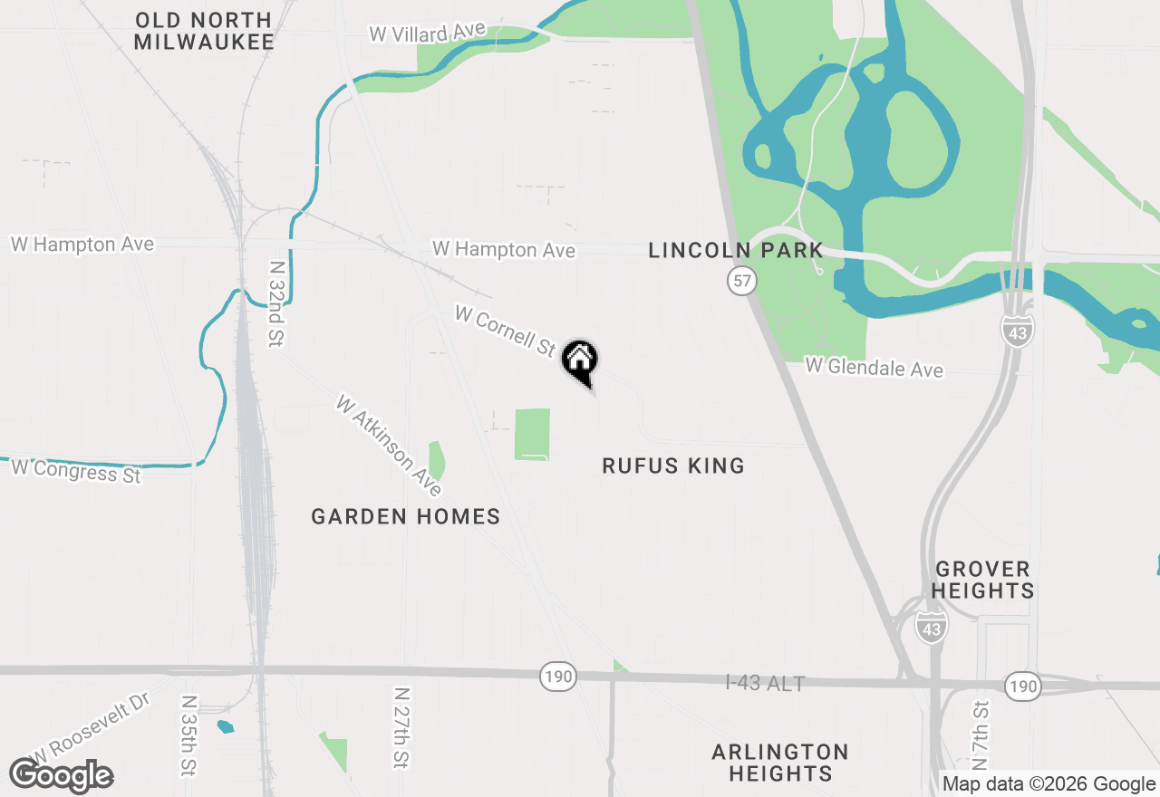 Map of 4513 N 21st St, Milwaukee, WI 53209