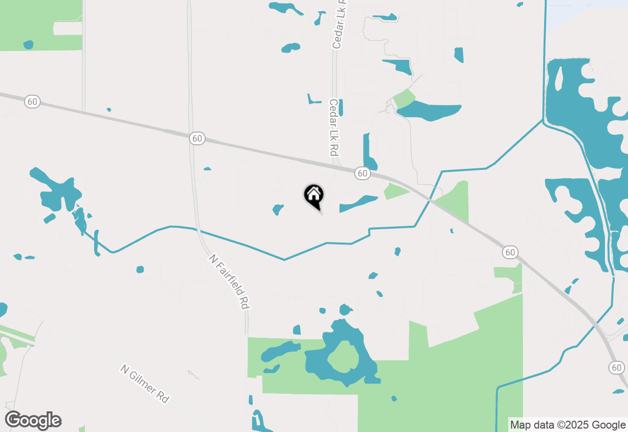 Map of 2054 S Jonathan Drive, Round Lake, IL 60073