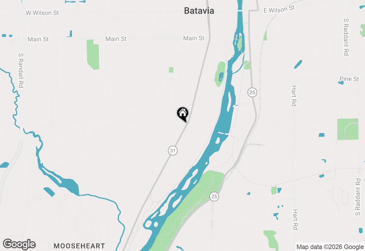 Map of 411 Carlisle Road, Batavia, IL 60510