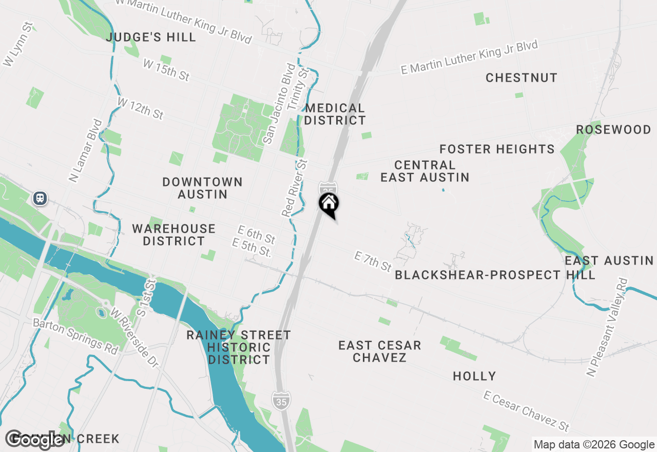 Map of 800 Embassy Dr #209, Austin, TX 78702