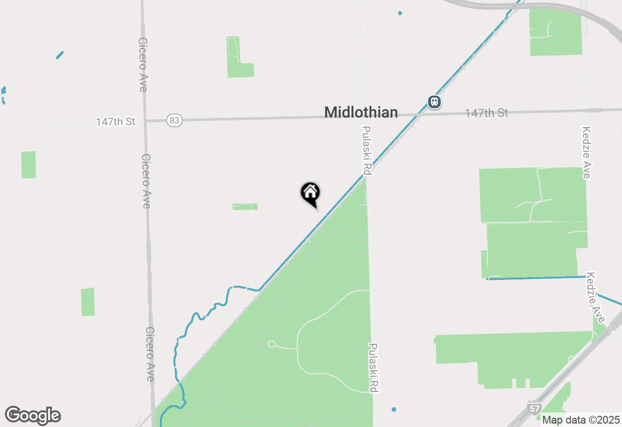 Map of 15026 Keeler Avenue, Midlothian, IL 60445