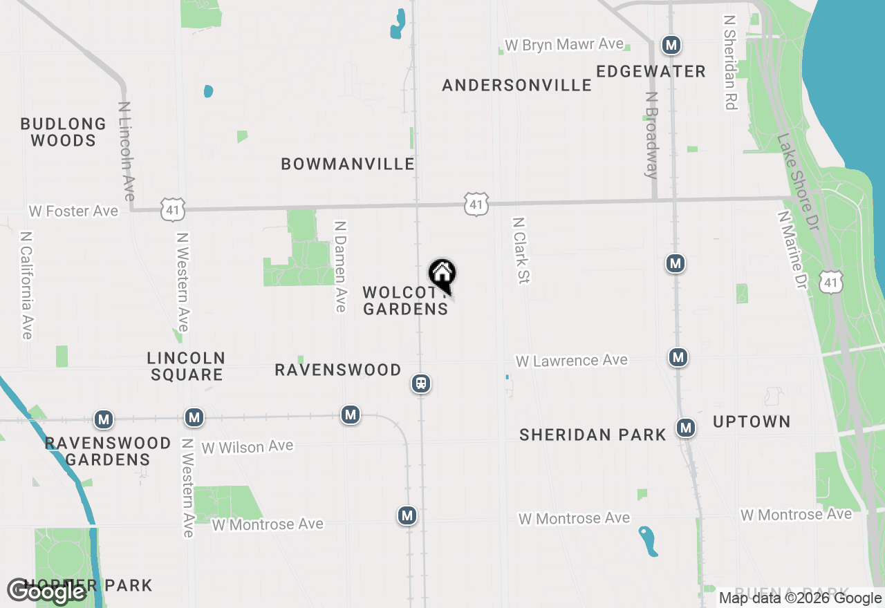 Map of 4896 N Hermitage Avenue, Chicago, IL 60640