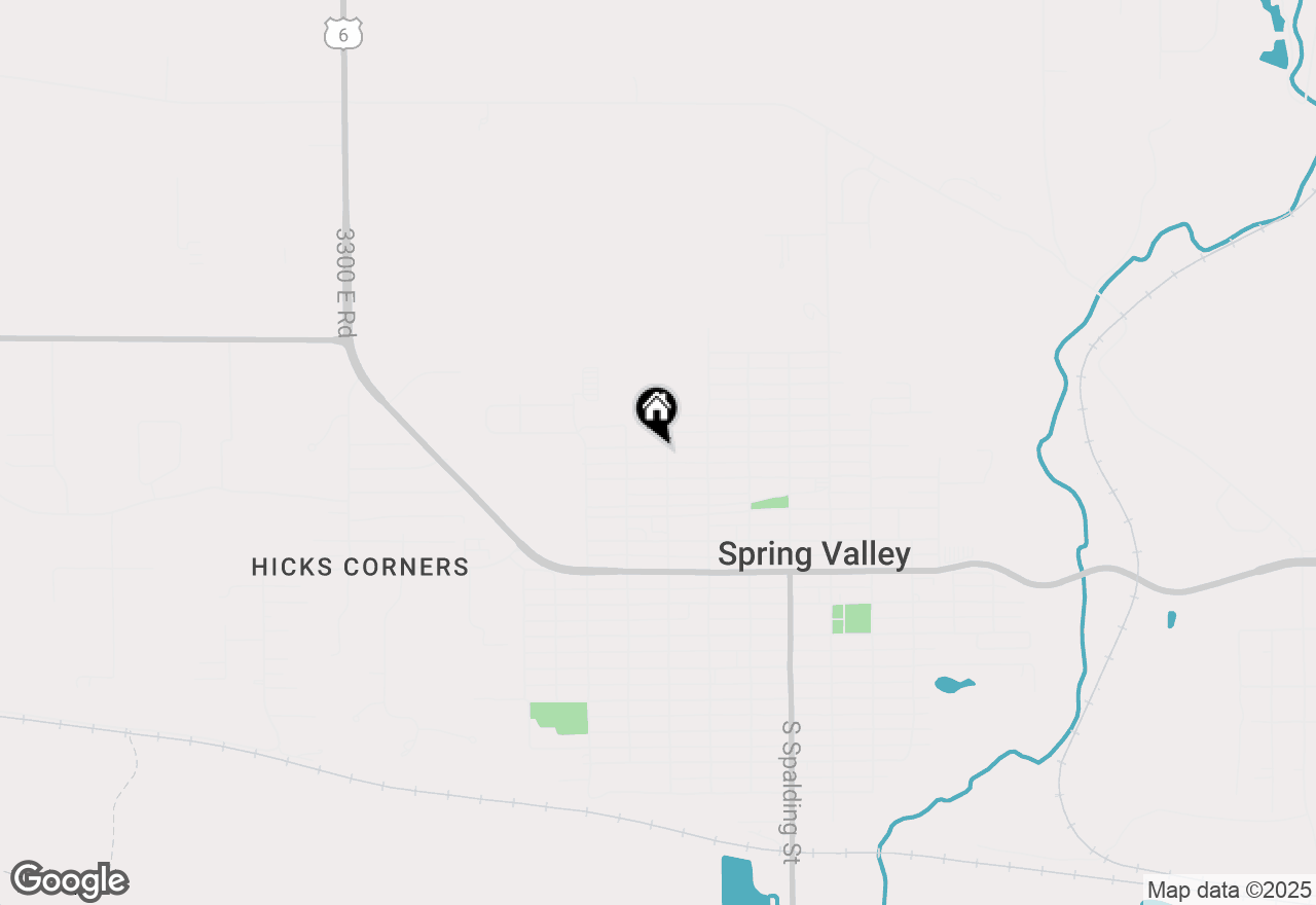 Map of 409 W 4th Street, Spring Valley, IL 61362