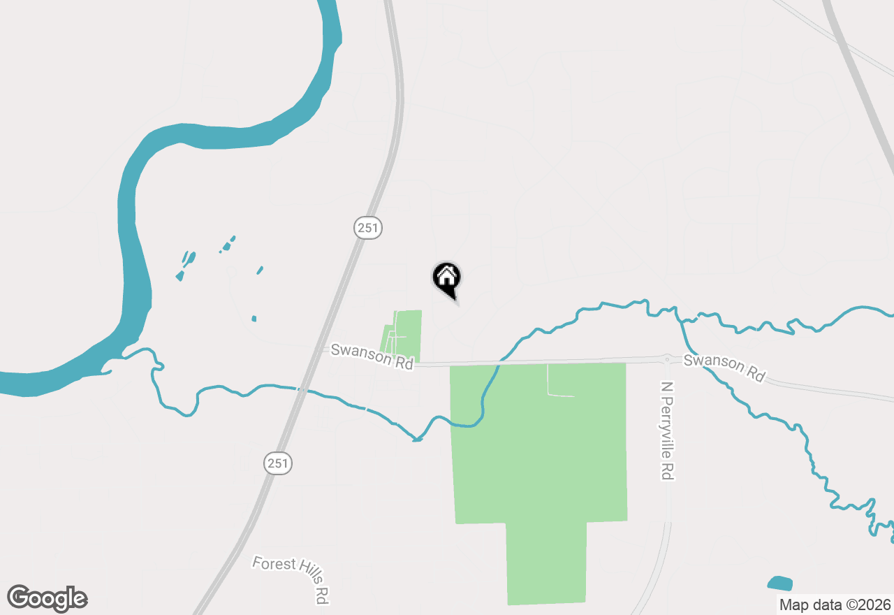 Map of 5571 Thribble Cross, Roscoe, IL 61073