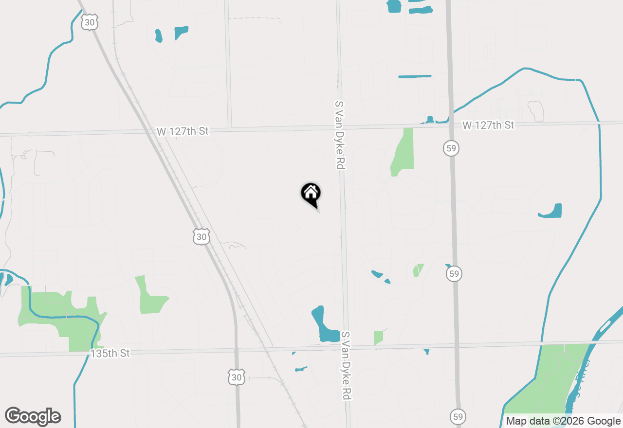 Map of (Address confidential), Plainfield, Illinois 60585