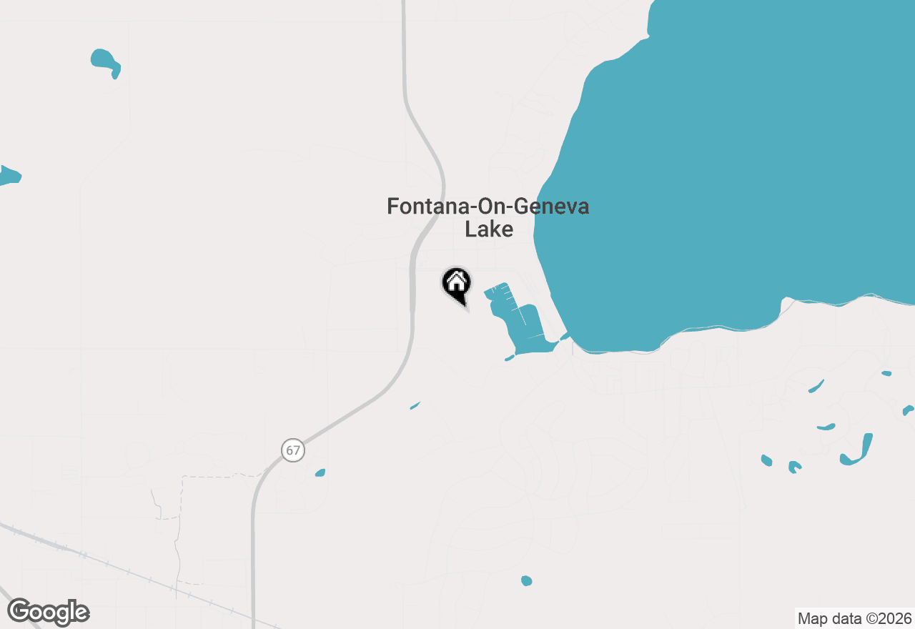 Map of 269 Fontana Blvd #2668, Fontana, WI 53125