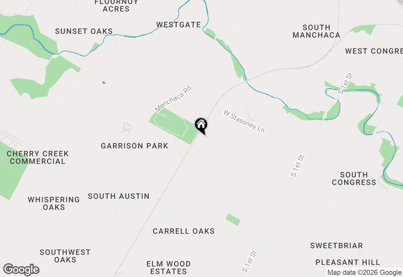 Map of 1604 Sahara Ave, Austin, TX 78745
