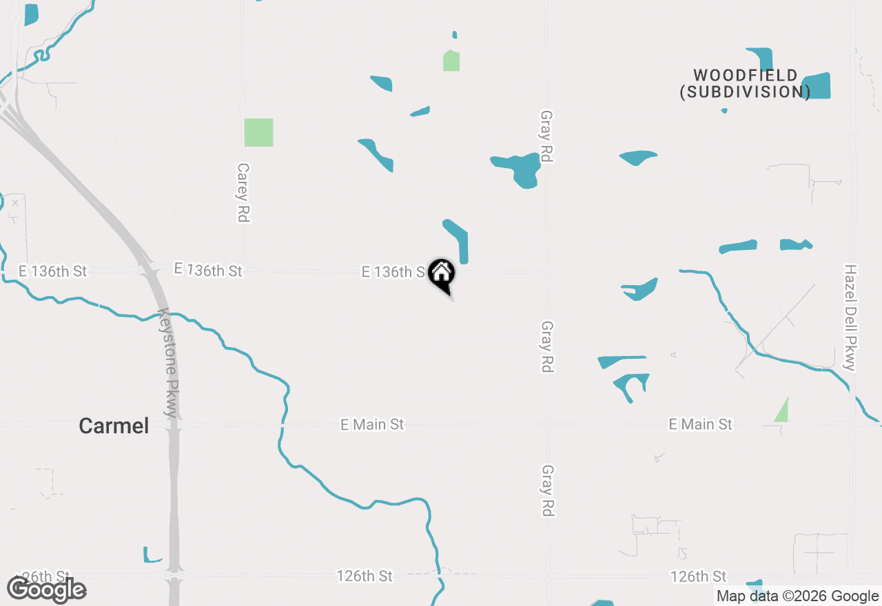Map of 13535 Dallas Court, Carmel, IN 46033