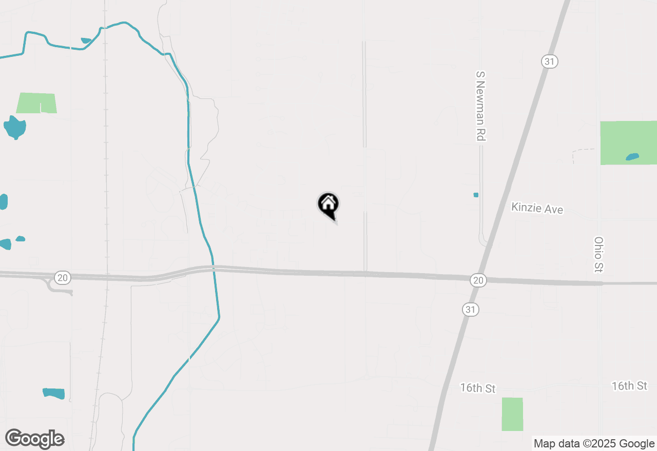 Map of 6351 Kinzie Ave, Mount Pleasant, WI 53406