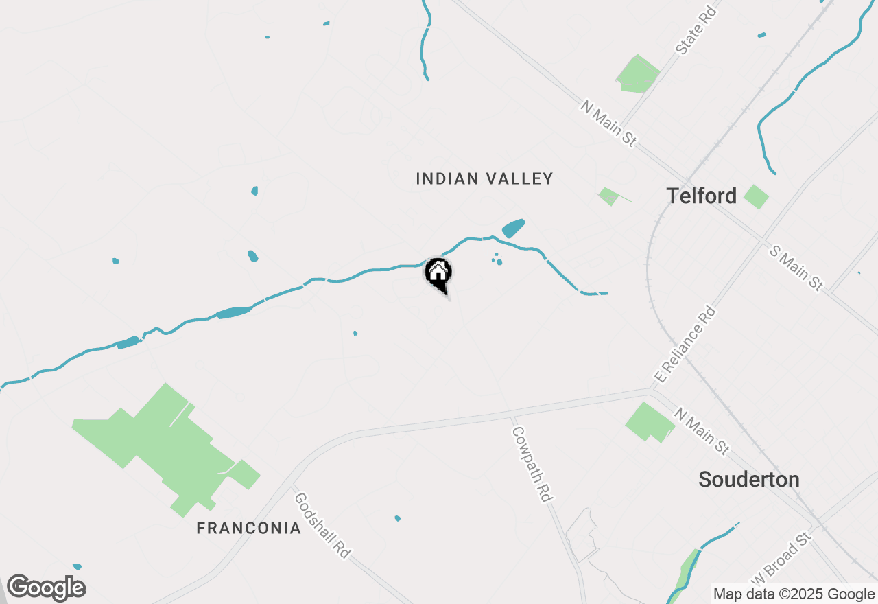 Map of 158 Hopewell Lane, Telford, PA 18969