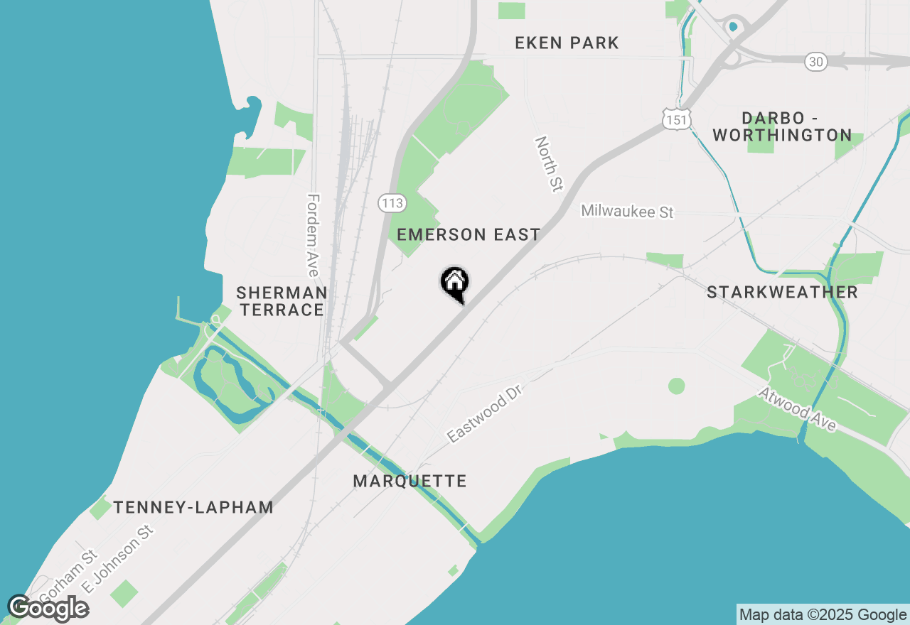 Map of 2116 E Washington Avenue, Madison, WI 53704