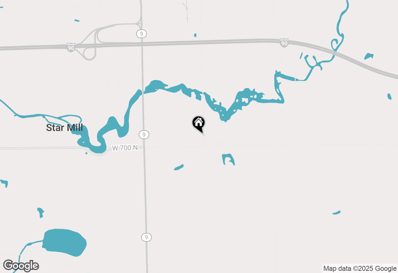 Map of 0355 E 700 N, Howe, IN 46746