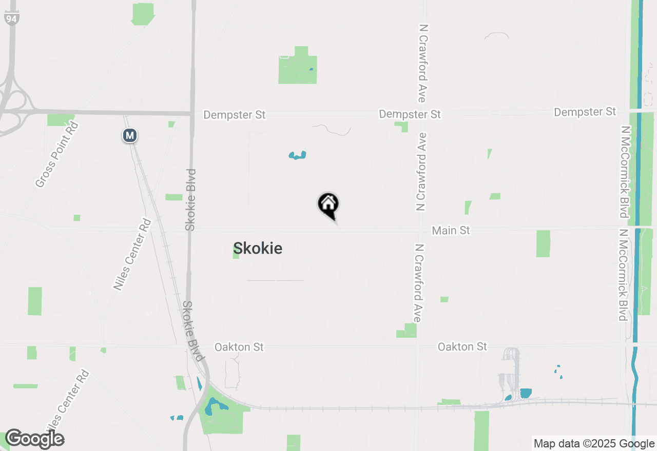 Map of 4308 Main Street, Skokie, IL 60076