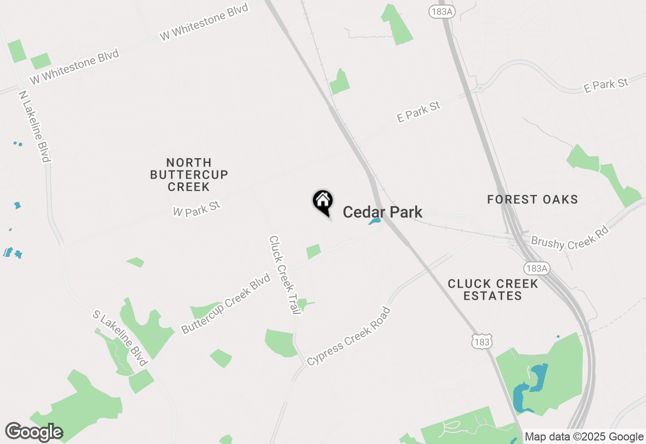 Map of 401 Buttercup Creek Blvd #1904, Cedar Park, TX 78613