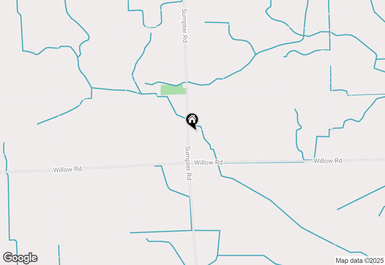 Map of 25181 Sumpter Road, Belleville, MI 48111