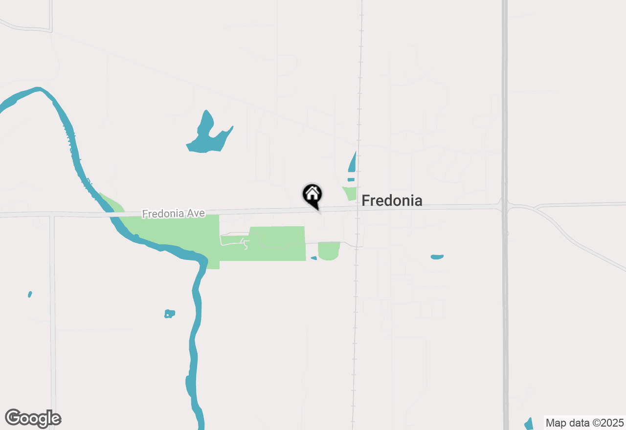 Map of 815 Fredonia Ave, Fredonia, WI 53021