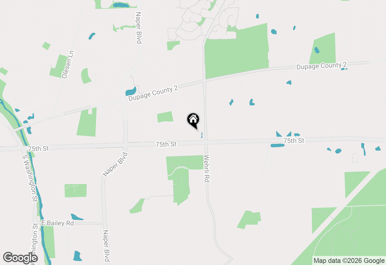 Map of 1197 Stonebriar Court, Naperville, IL 60540