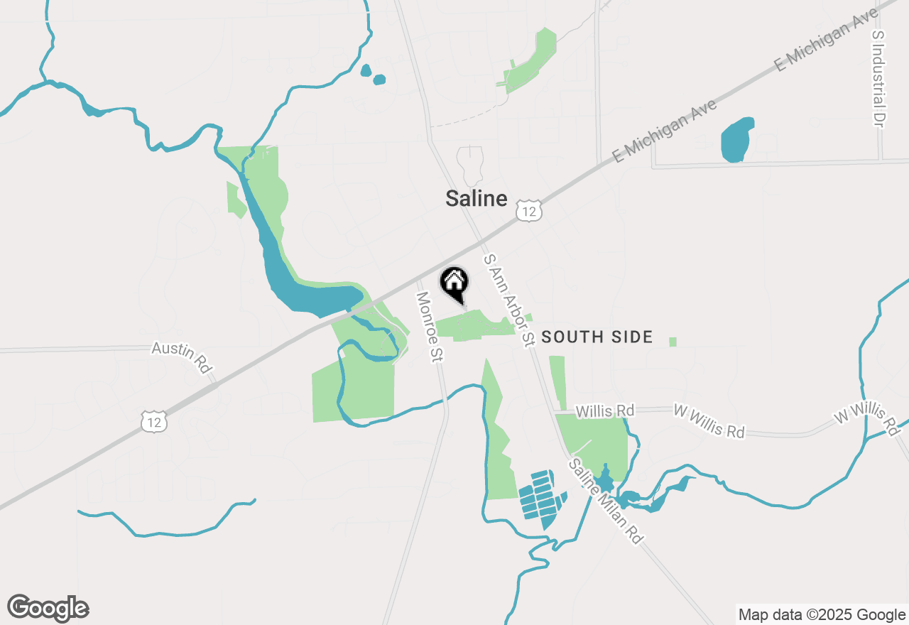 Map of 110 Parsons Lane, Saline, MI 48176